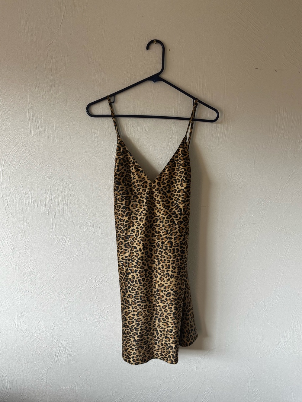 Victoria’s Secret Leopard Print Open Back Night Slip XL